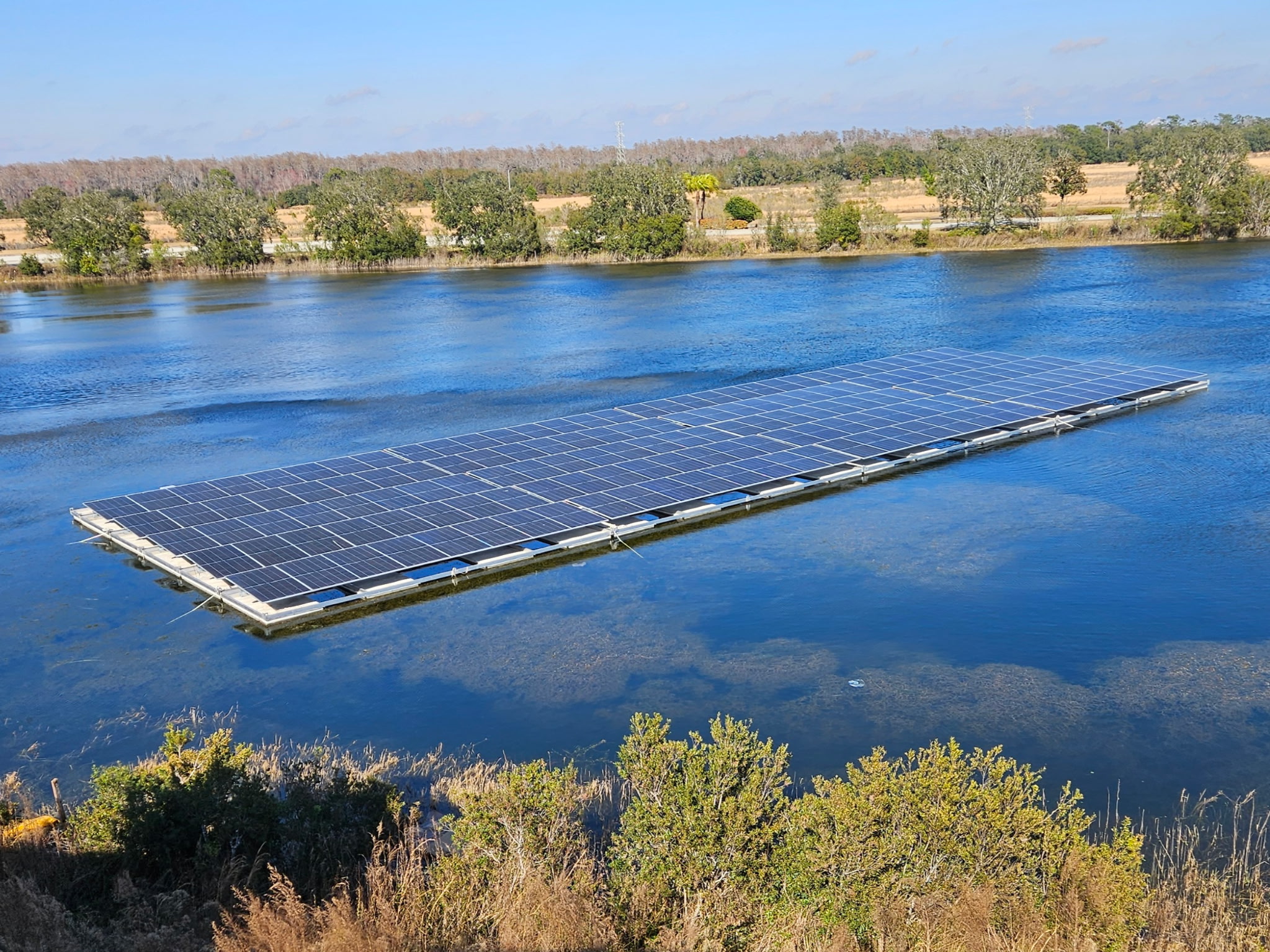 Kelson Clubhouse Floating Solar Project