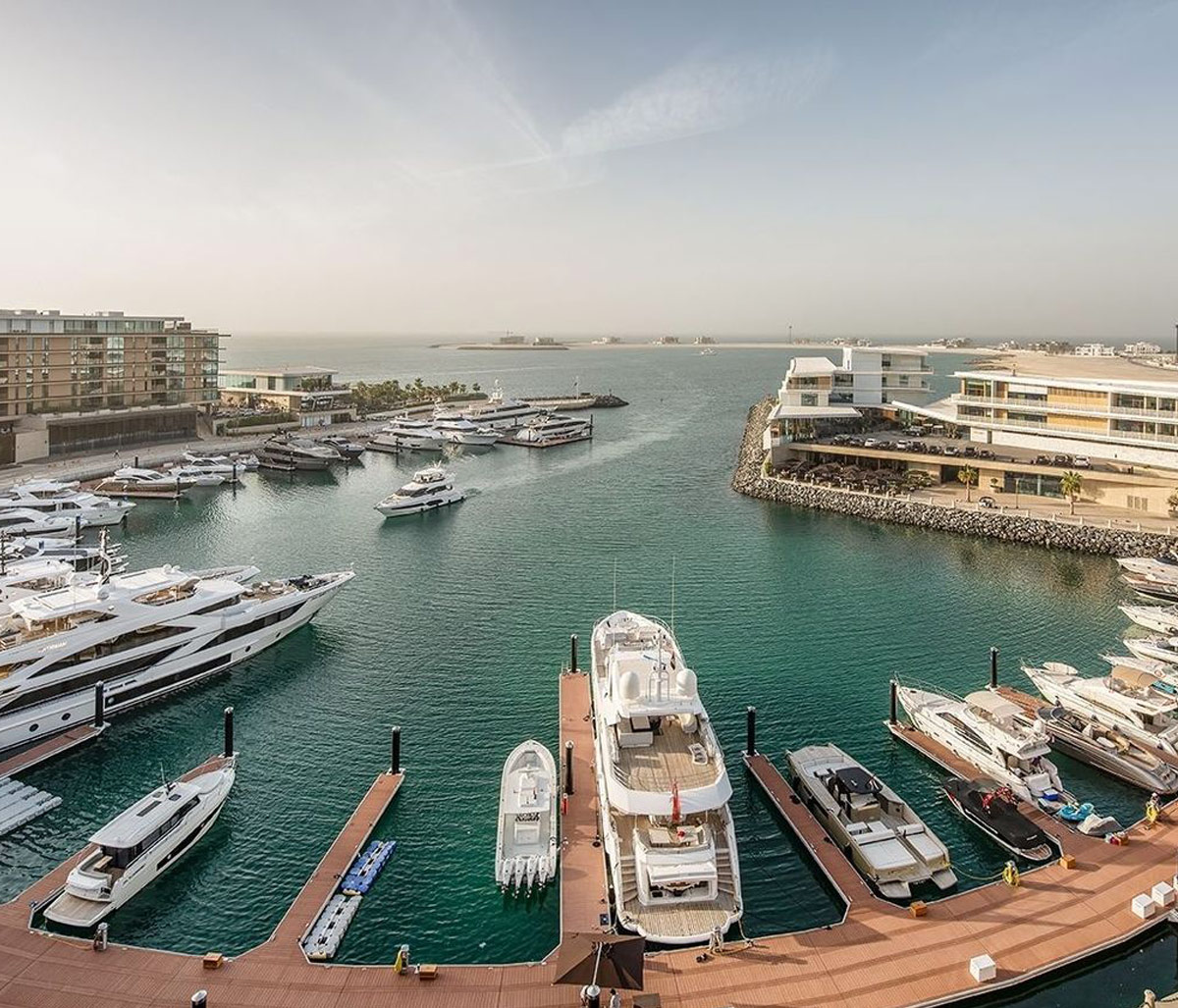Majestic Marine (MME) Project - Floating pontoon berths installation across UAE fishing ports with elastic mooring systems